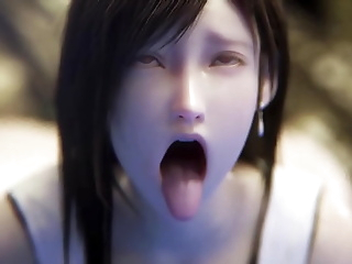 Tifa plus reptilian animalistic Three dimensional